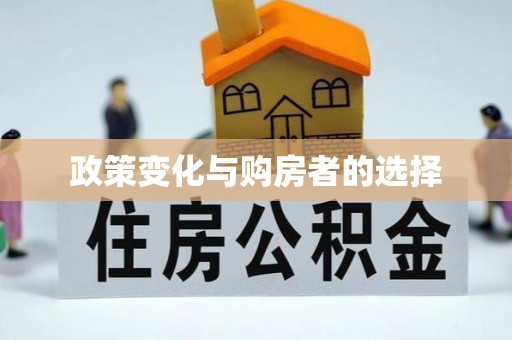 旌德政策变化与购房者的选择
