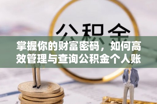 旌德掌握你的财富密码，如何高效管理与查询公积金个人账户信息