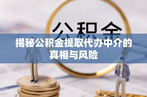 旌德揭秘公积金提取代办中介的真相与风险