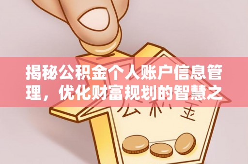 旌德揭秘公积金个人账户信息管理，优化财富规划的智慧之选