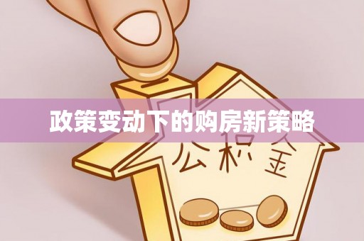 旌德政策变动下的购房新策略